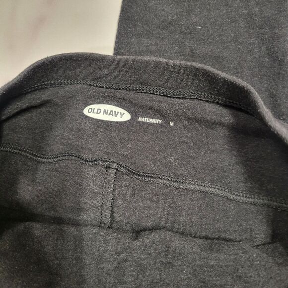 Old Navy Dark Gray Maternity Leggings M - Picture 2 of 3
